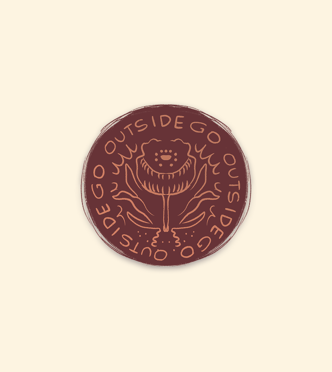Go Outside Stickers