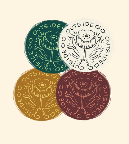 Go Outside Stickers