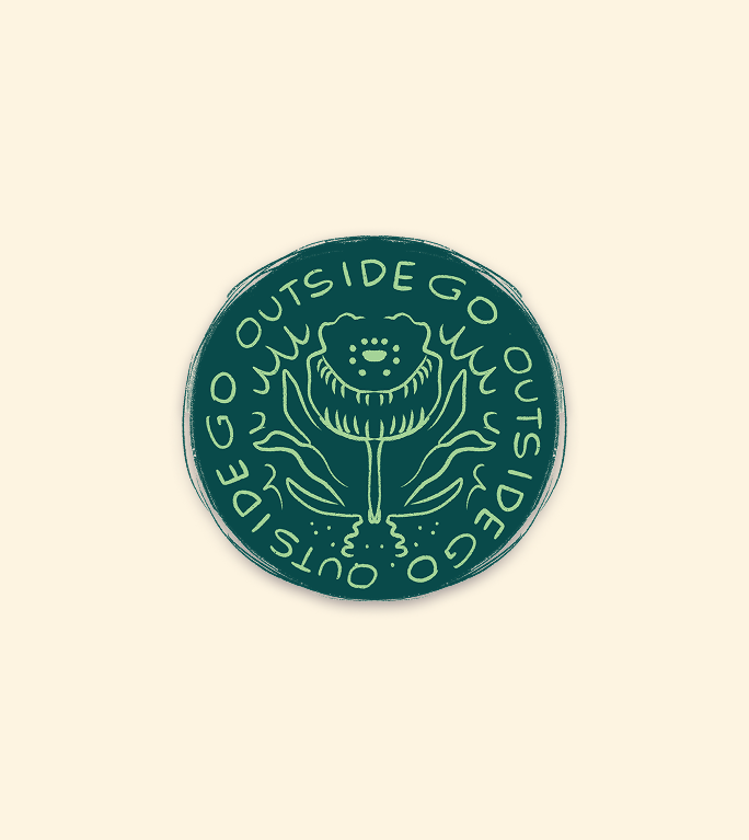 Go Outside Stickers