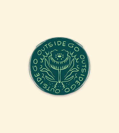 Go Outside Stickers