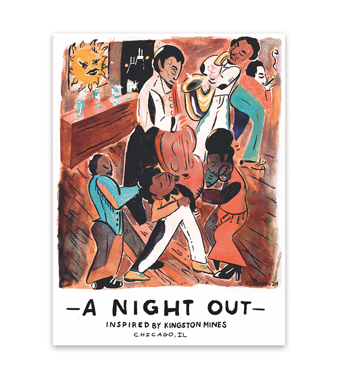 A Night Out Print
