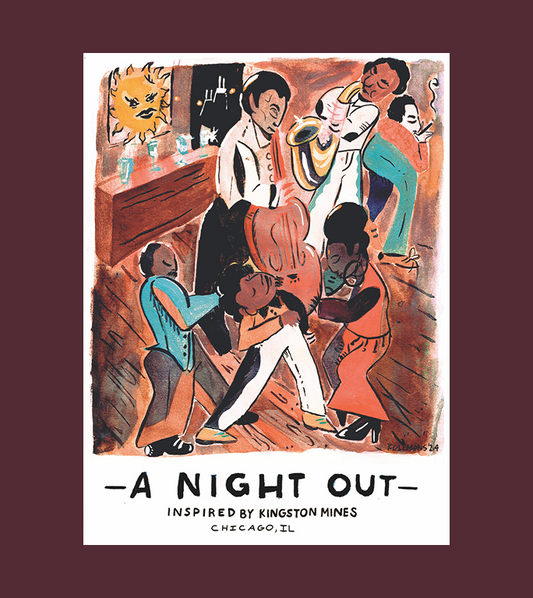 A Night Out Print